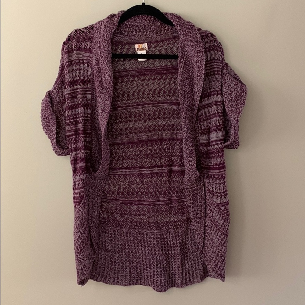 Mudd Crochet Shrug